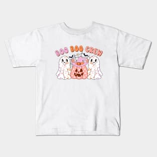 Boo Boo Crew Shirt, Halloween Family Shirts, Family Matching Shirts, Retro Halloween Shirt, Halloween Pumpkin Shirt, Ghost Family Shirt Kids T-Shirt